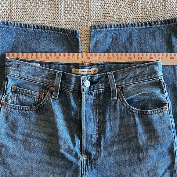 Levi's Premium Ribcage Straight Ankle Women's Jeans Sz 29 - Picture 6 of 14